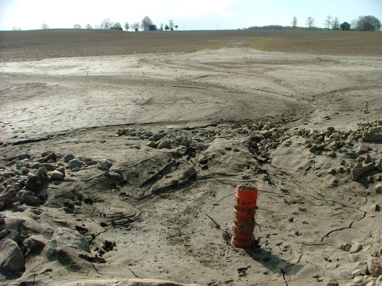 Exemples récents de graves cas d'érosion dans des champs de l'Ontario.